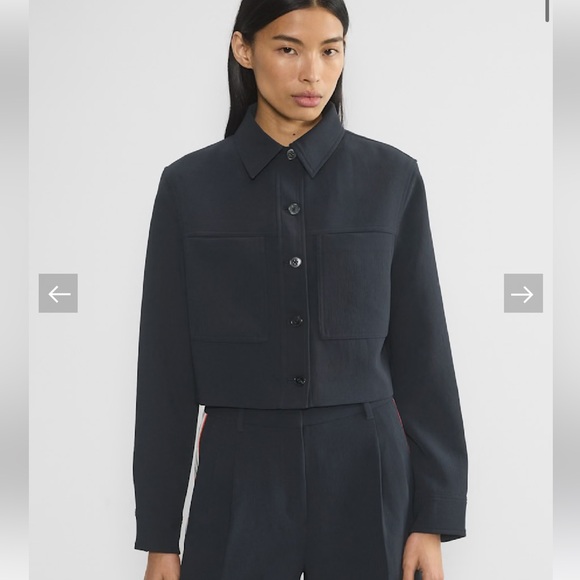 Wilfred Jackets & Blazers - Aritzia Wilfred Navy Blazer